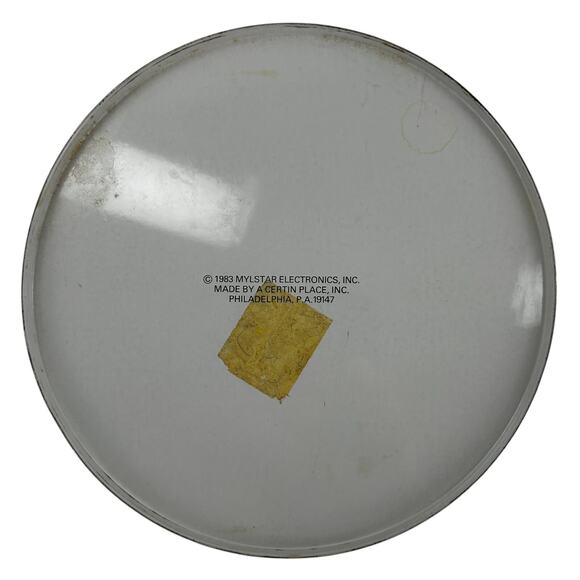 Vintage Q-Bert Trash Bin 1983 Has Upper Edge Dents As Is See Pics - Picture 4 of 9